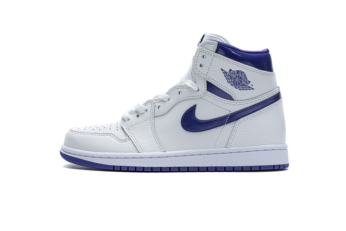 Air Jordan 1 Retro High OG White Purple CD0461-151
