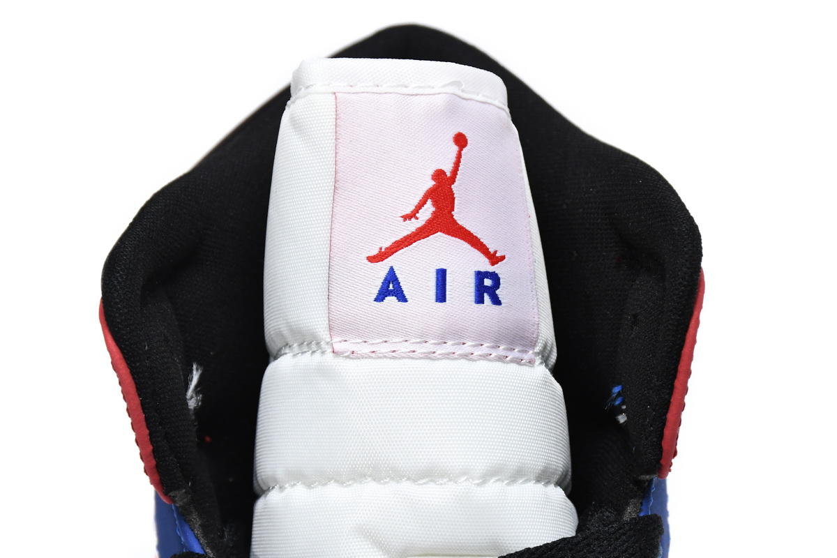 Air Jordan 1 Mid Multi-Color Swoosh 852542-146