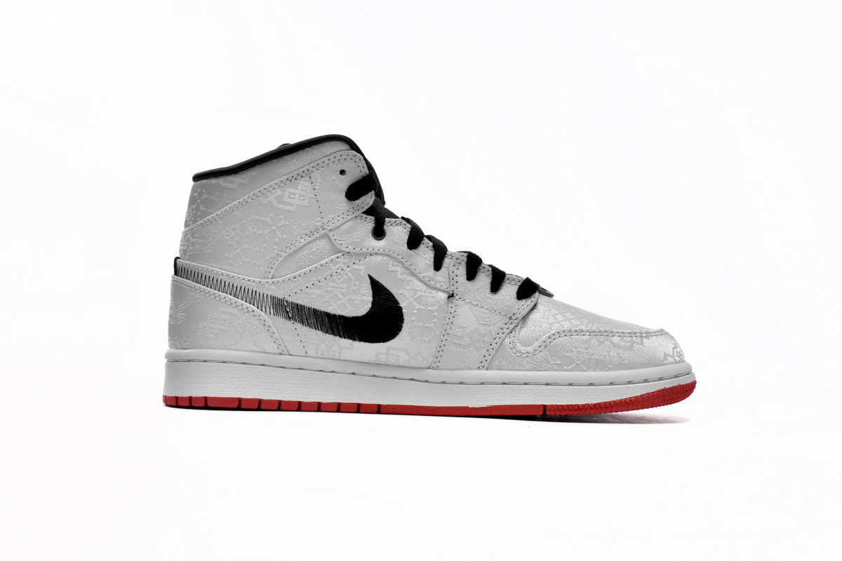 Air Jordan 1 Mid SE Fearless Edison Chen CLOT CU2804-100