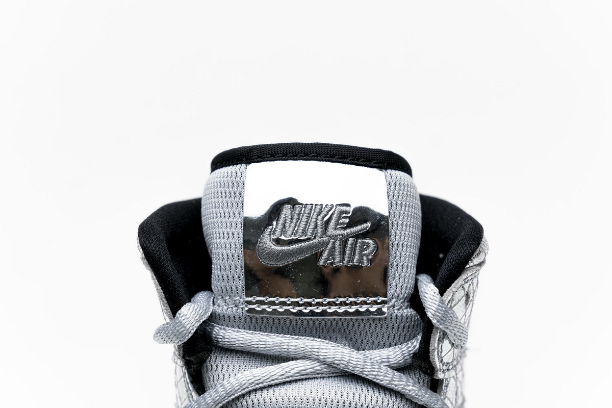 Air Jordan 1 Mid SE Disco Metallic Silver (W) CU9304-001