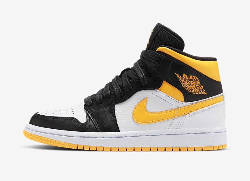 Air Jordan 1 Mid Laser Orange Black (W) CV5276-107