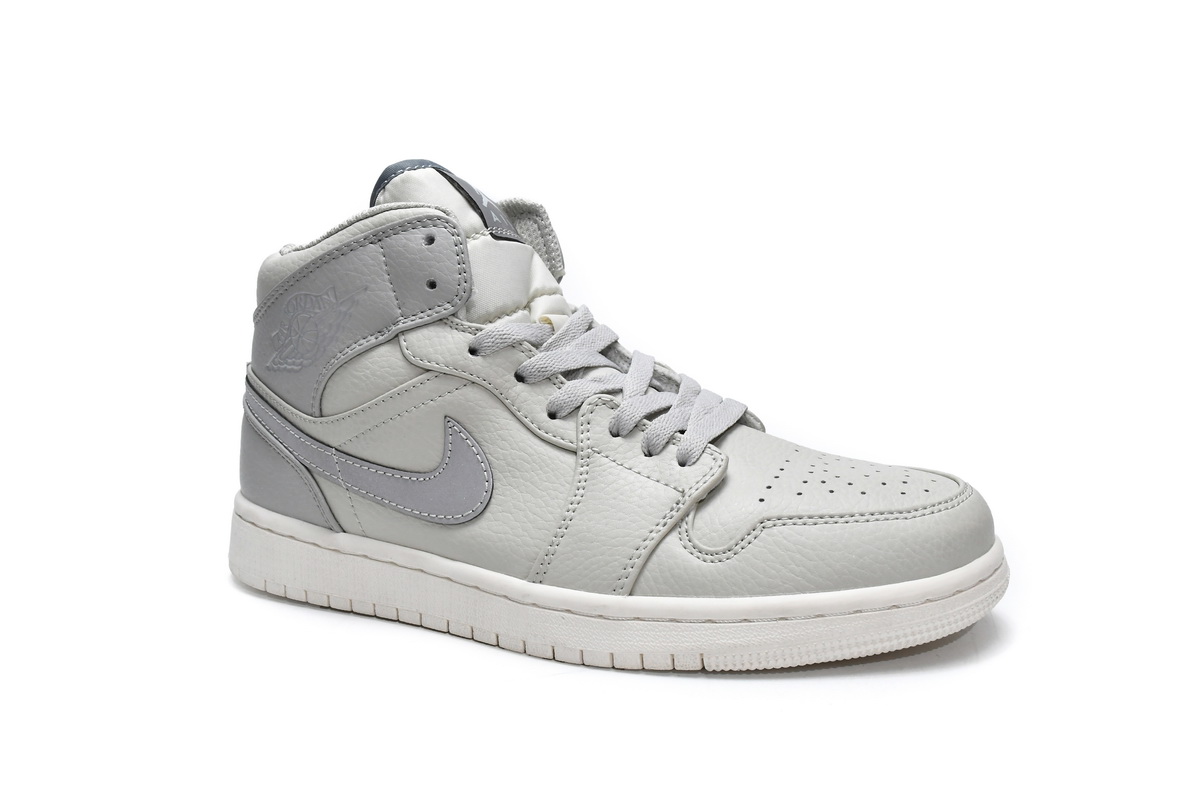 Air Jordan 1 Mid Light Bone 852542-003