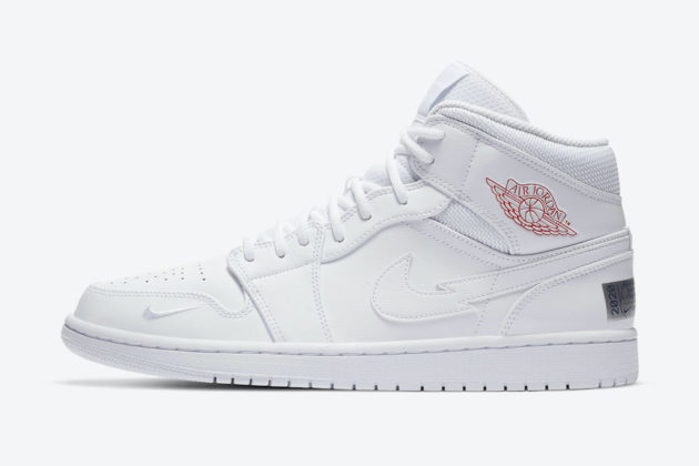 Air Jordan 1 Mid SE Nike Swoosh On Tour (2020) CW7589-100