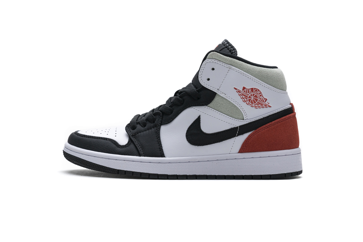 Air Jordan 1 Mid SE Union Black Toe 852542-100