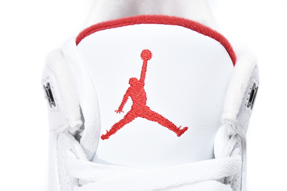 Air Jordan 3 Retro Free Throw Line White Cement 923096-101(2018)