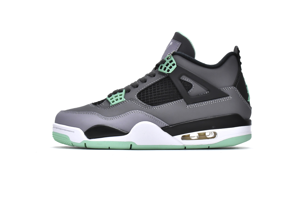 Air Jordan 4 Retro Green Glow 308497-033 (Top Quality)