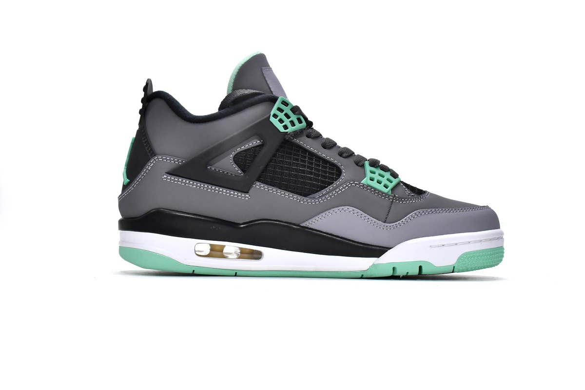 Air Jordan 4 Retro Green Glow 308497-033 (Top Quality)