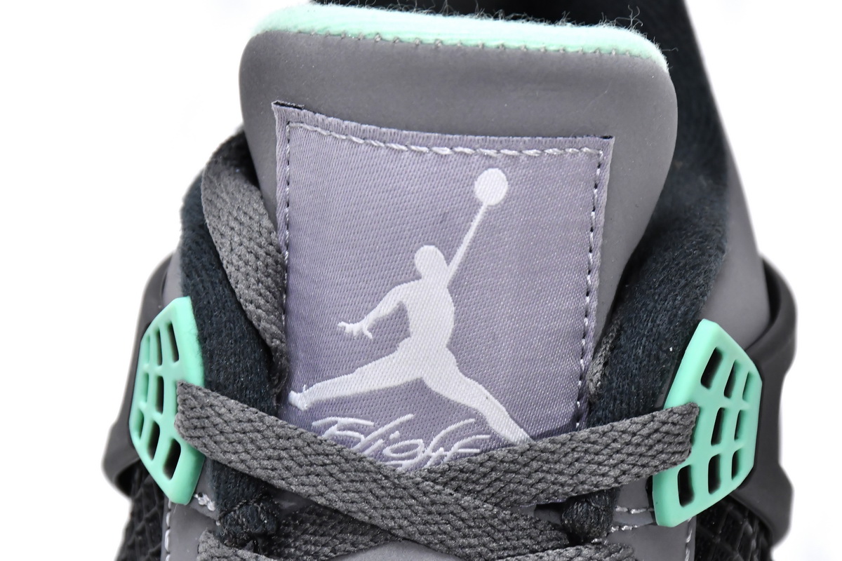Air Jordan 4 Retro Green Glow 308497-033 (Top Quality)