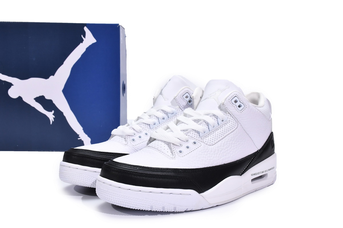 Fragment Design x Air Jordan 3 Black White DA3595-100