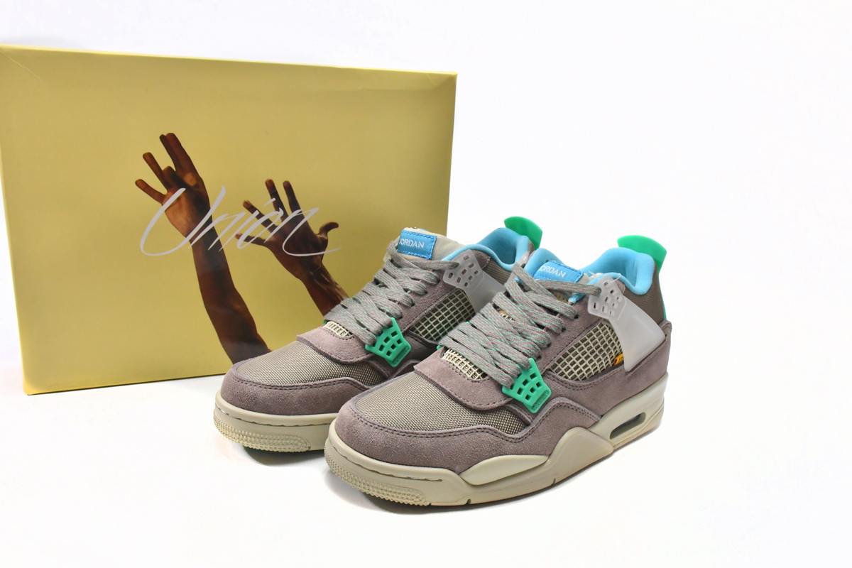 Union LA x Air Jordan 4 Retro Taupe Haze DJ5718-242 (Top Quality)