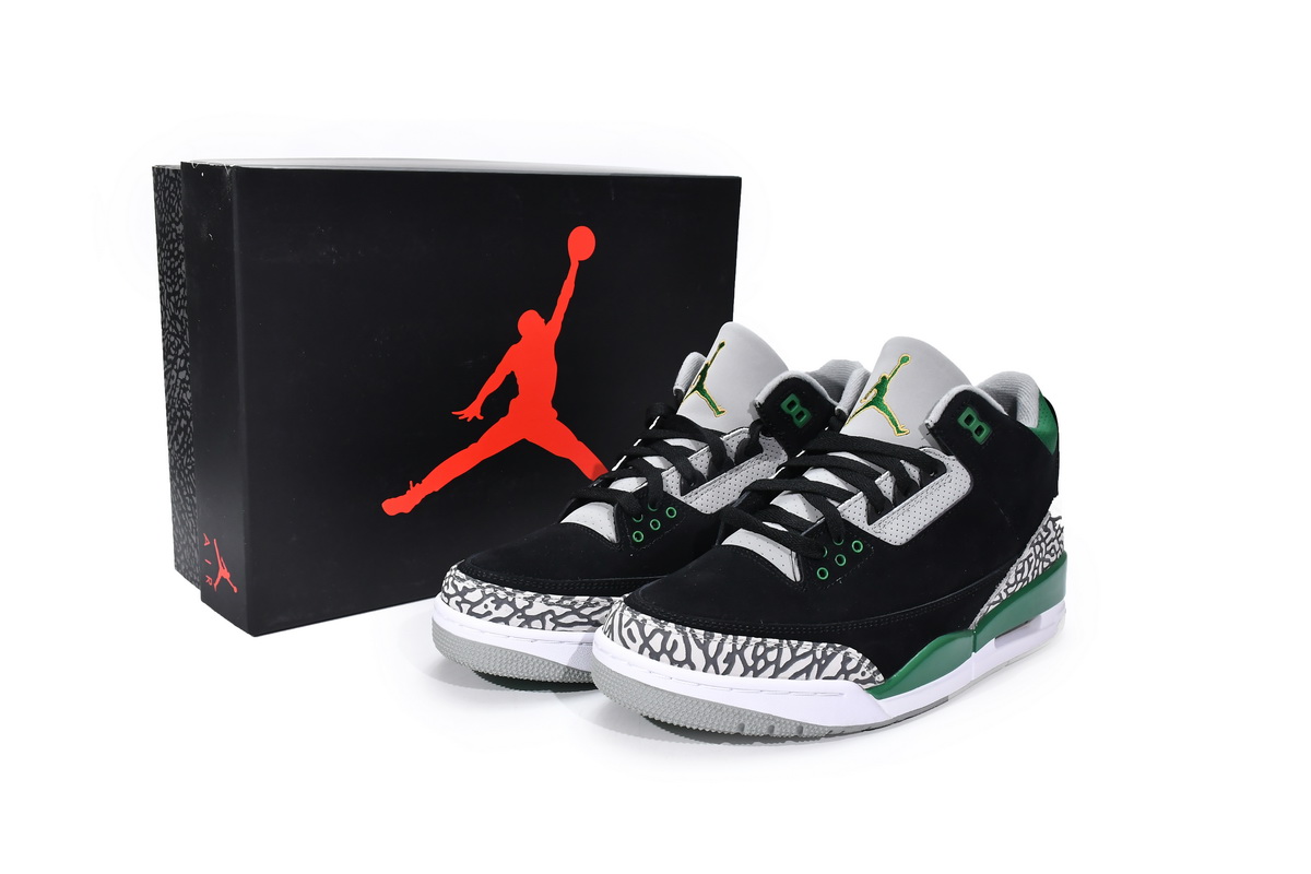 Air Jordan 3 Retro Pine Green  CT8532-030