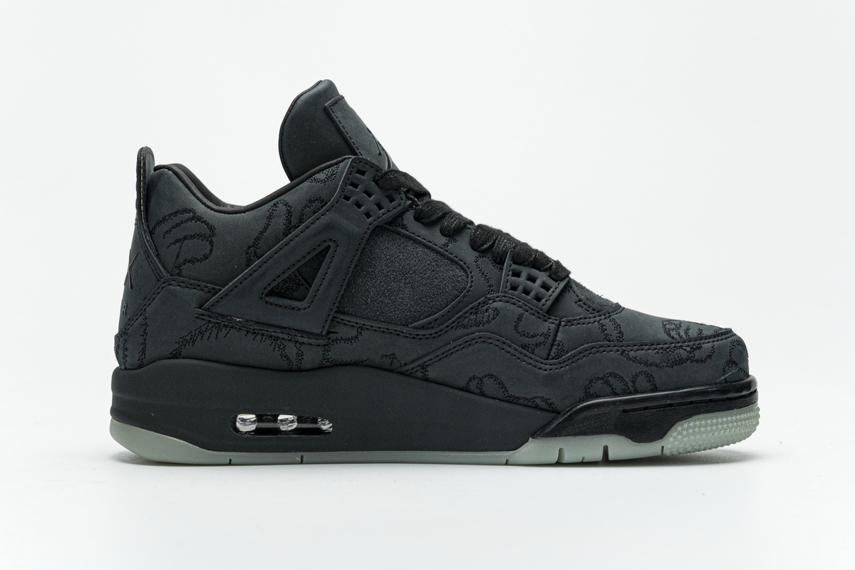 Air Jordan 4 Retro KAWS Black 930155-001