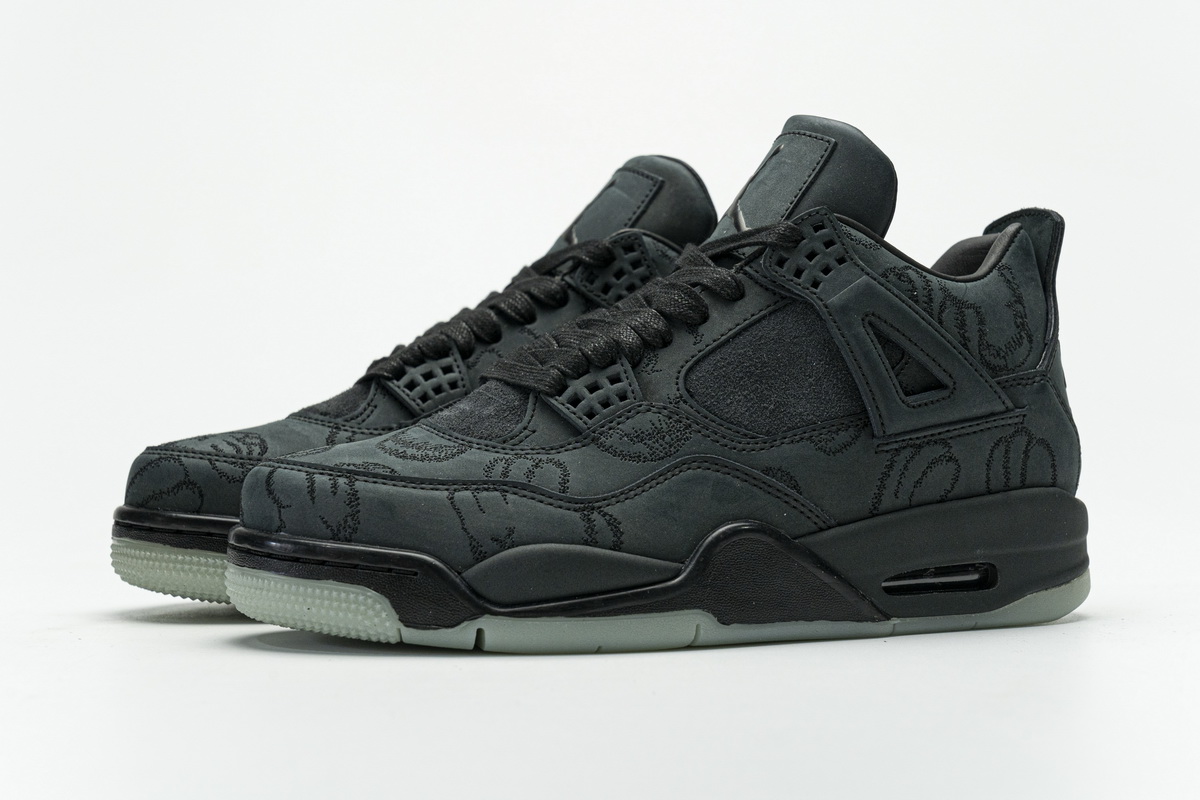 Air Jordan 4 Retro KAWS Black 930155-001