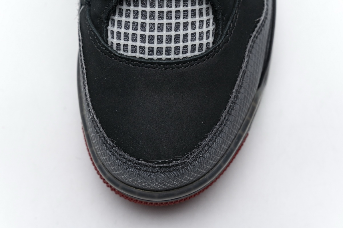 OFF White x Air Jordan 4 Retro Bred  CV9388-001
