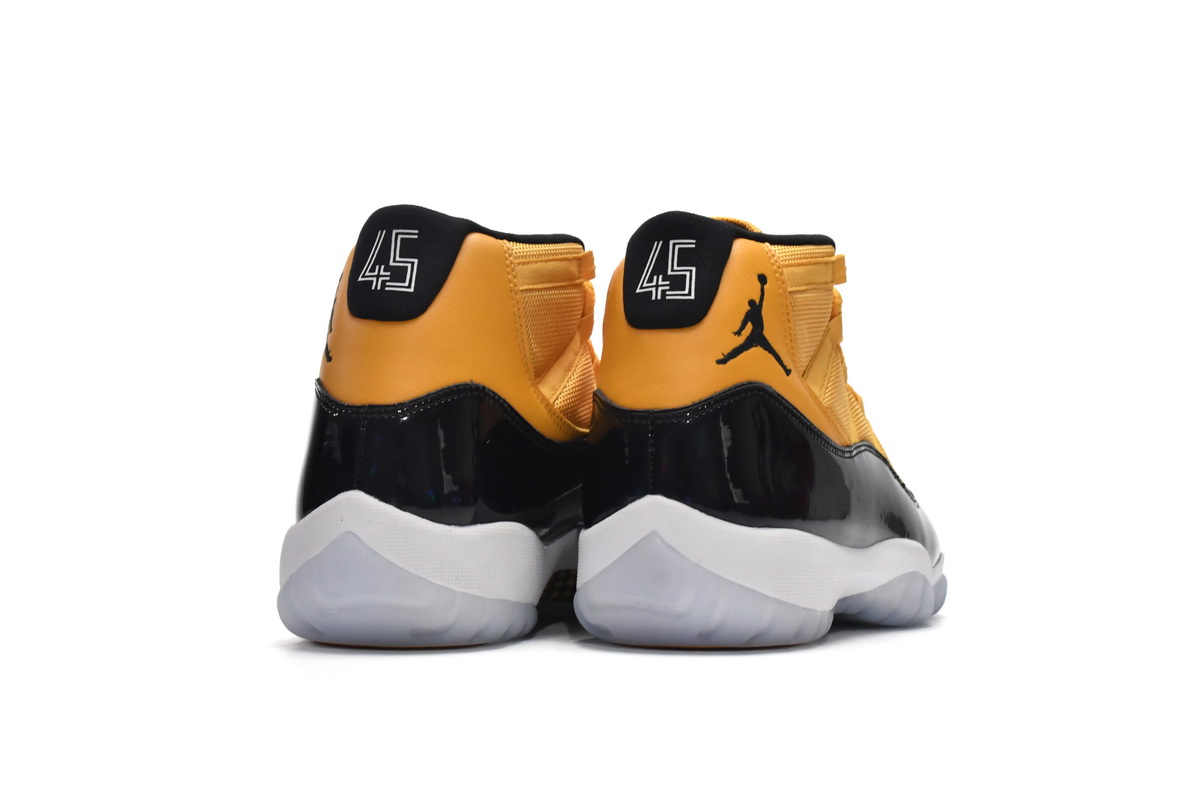 Air Jordan 11 High  Retro Black Yellow CT8012-118