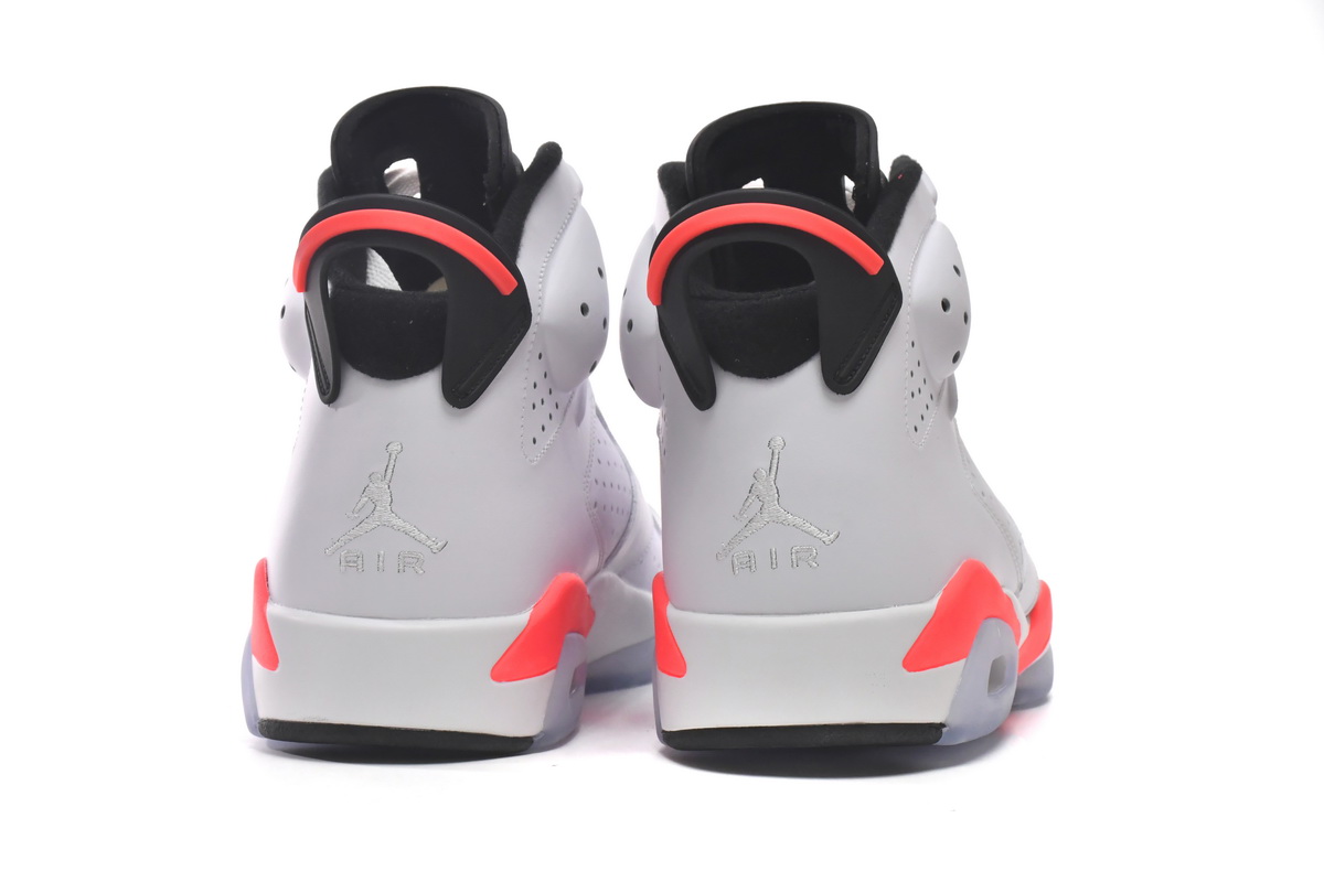Replica Air Jordan 6 Retro Infrared White 384664-123