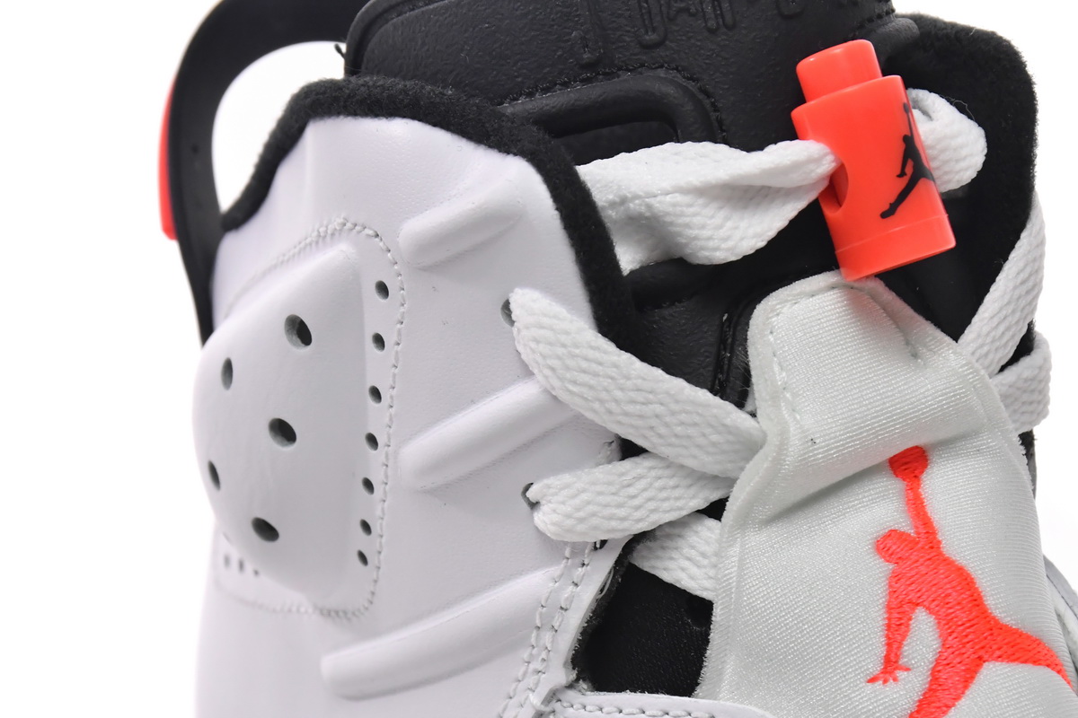Replica Air Jordan 6 Retro Infrared White 384664-123