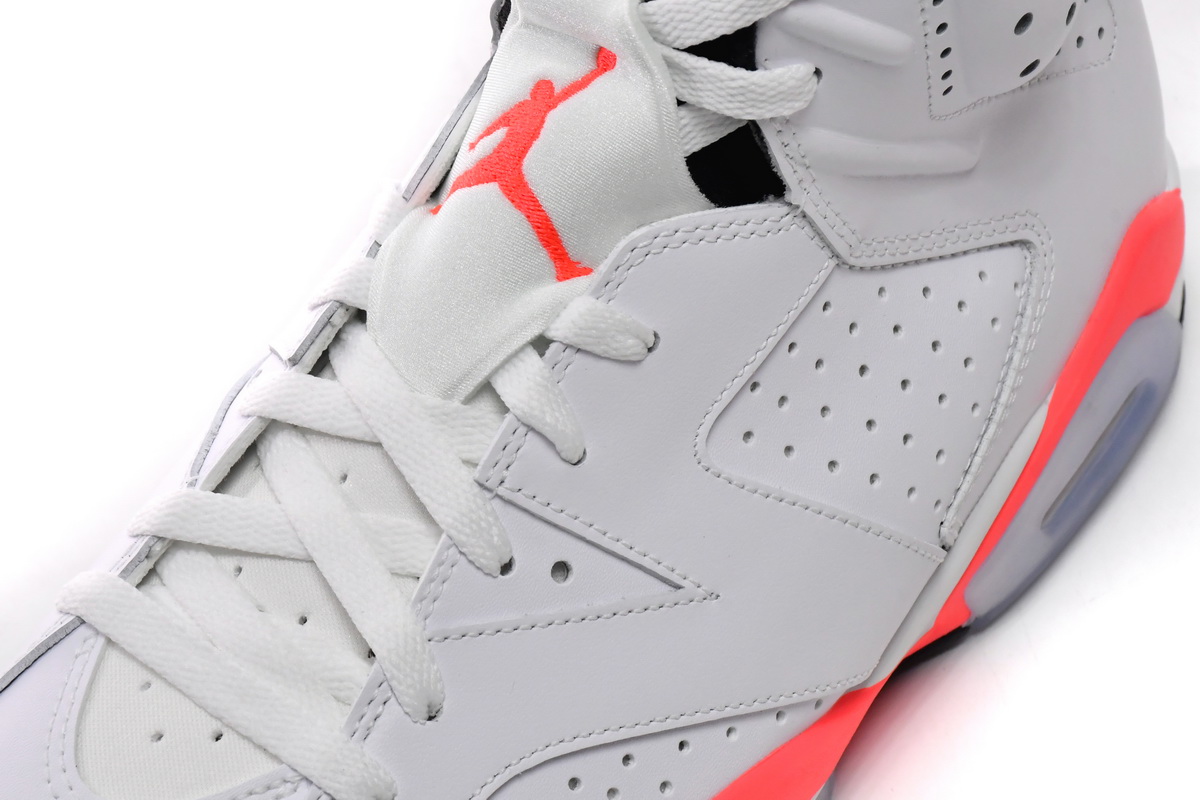Replica Air Jordan 6 Retro Infrared White 384664-123