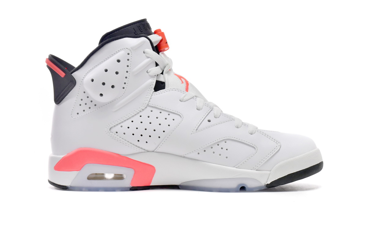 Replica Air Jordan 6 Retro Infrared White 384664-123