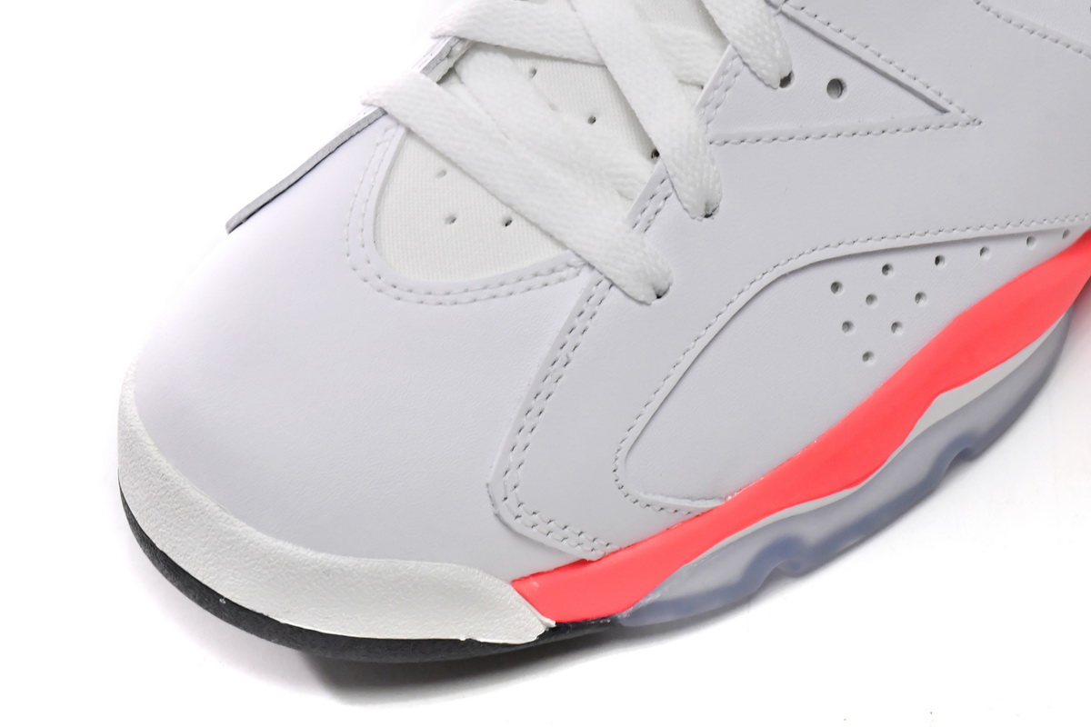 Replica Air Jordan 6 Retro Infrared White 384664-123