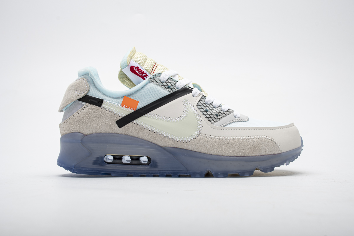 Off-White x Nike Air Max 90 “All White” AA7293-100