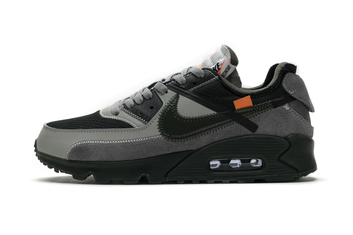 OFF-White x Nike Air Max 90 Grey