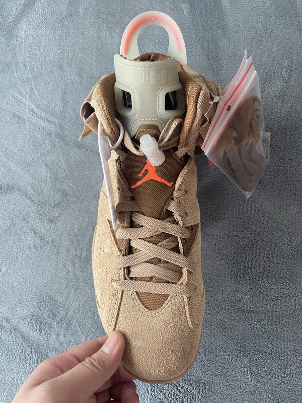 Replica Travis Scott x Air Jordan 6 British Khaki DH0690-200