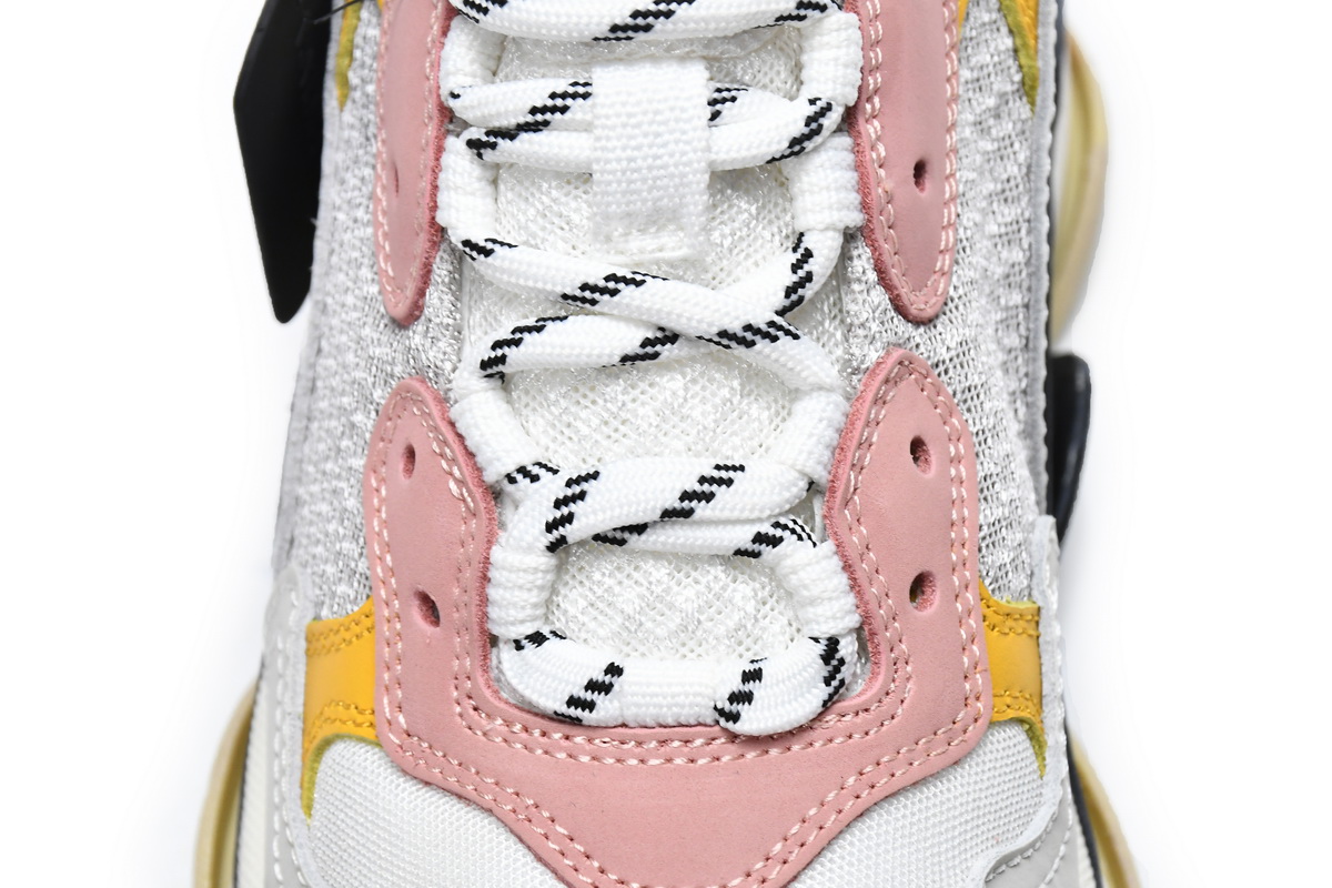 Balenciaga Triple S White Light Pink 524038 W09O5 9035