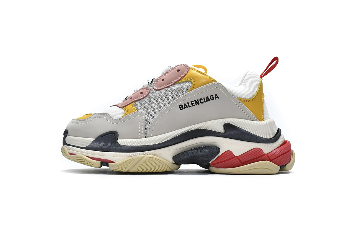 Balenciaga Triple S White Light Pink  524038 W09O5 9035