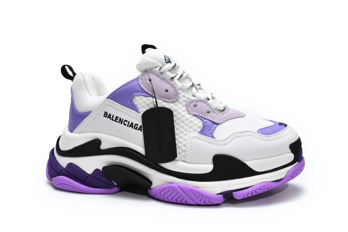 Balenciaga Triple S White Pink Purple 524039 W09OH 9688