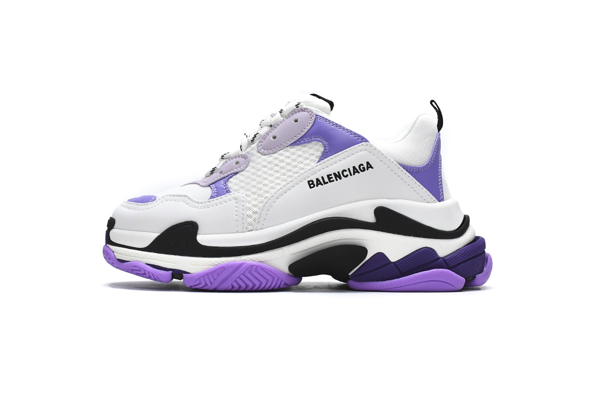 Balenciaga Triple S White Pink Purple 524039 W09OH 9688