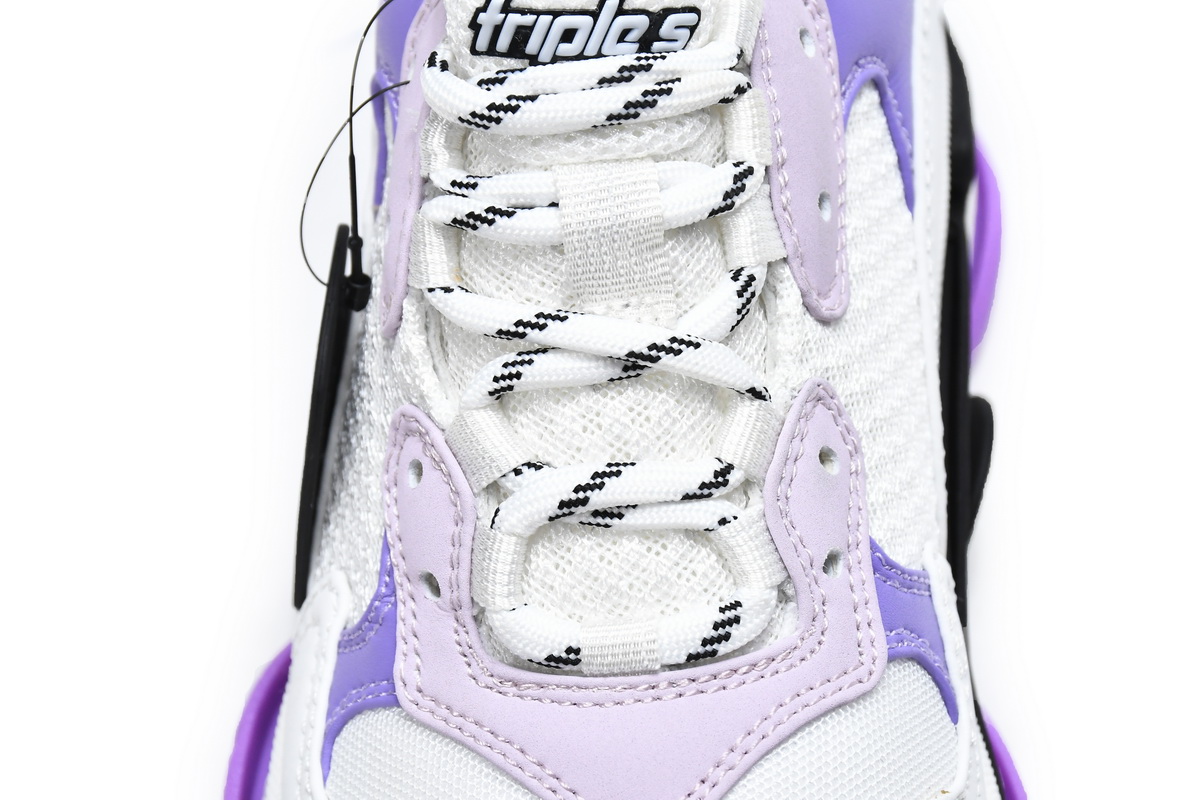 Balenciaga Triple S White Pink Purple 524039 W09OH 9688