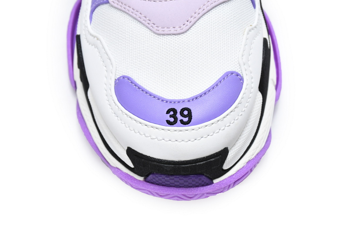 Balenciaga Triple S White Pink Purple 524039 W09OH 9688