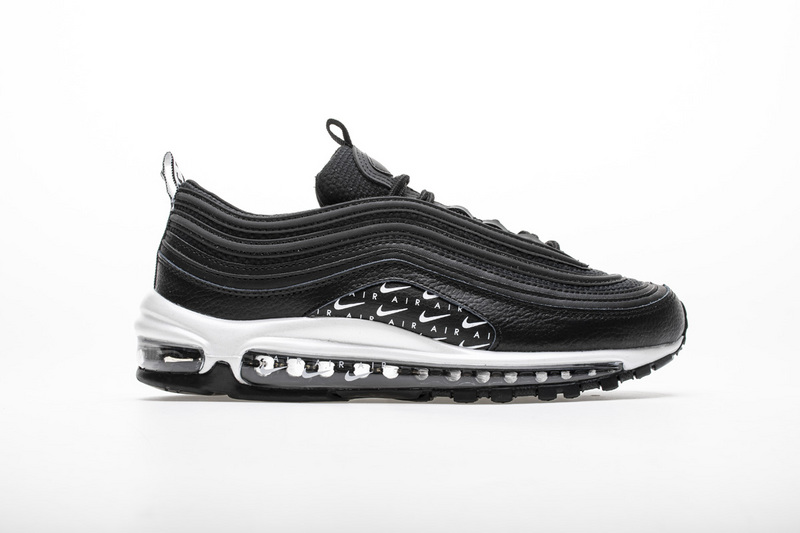 Nike Air Max 97 Swoosh Air Logos Black White AR7621-001