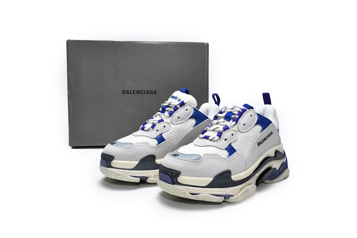 Balenciaga Triple S White Sapphire 584088 W09O8 4171