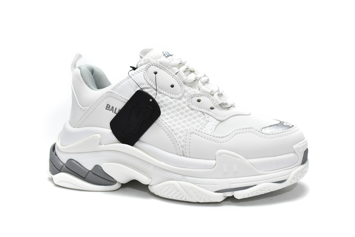 Balenciaga Triple S White Silver 524039 W2FS4 120