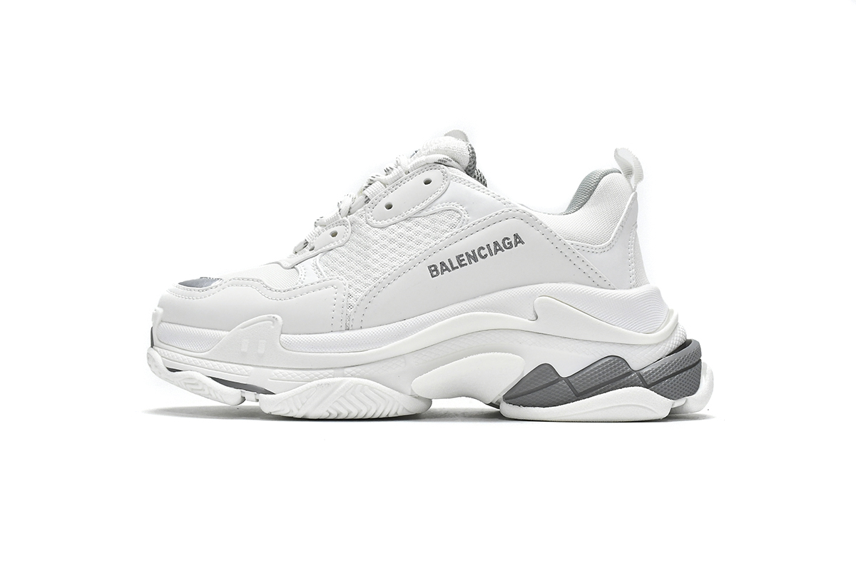 Balenciaga Triple S White Silver 524039 W2FS4 120