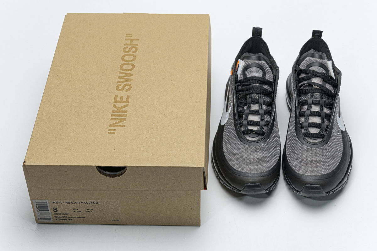Off-White x Nike Air Max 97 All Black AJ4585-00