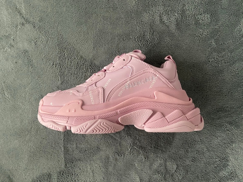 Balenciaga Triple S Letter Pink  524039 W2FA1 5090