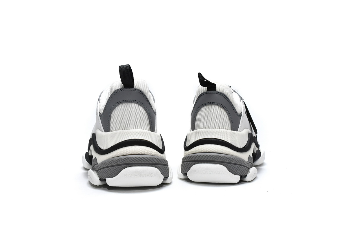 Balenciaga Triple S White Grey 536737 W09O1 9089