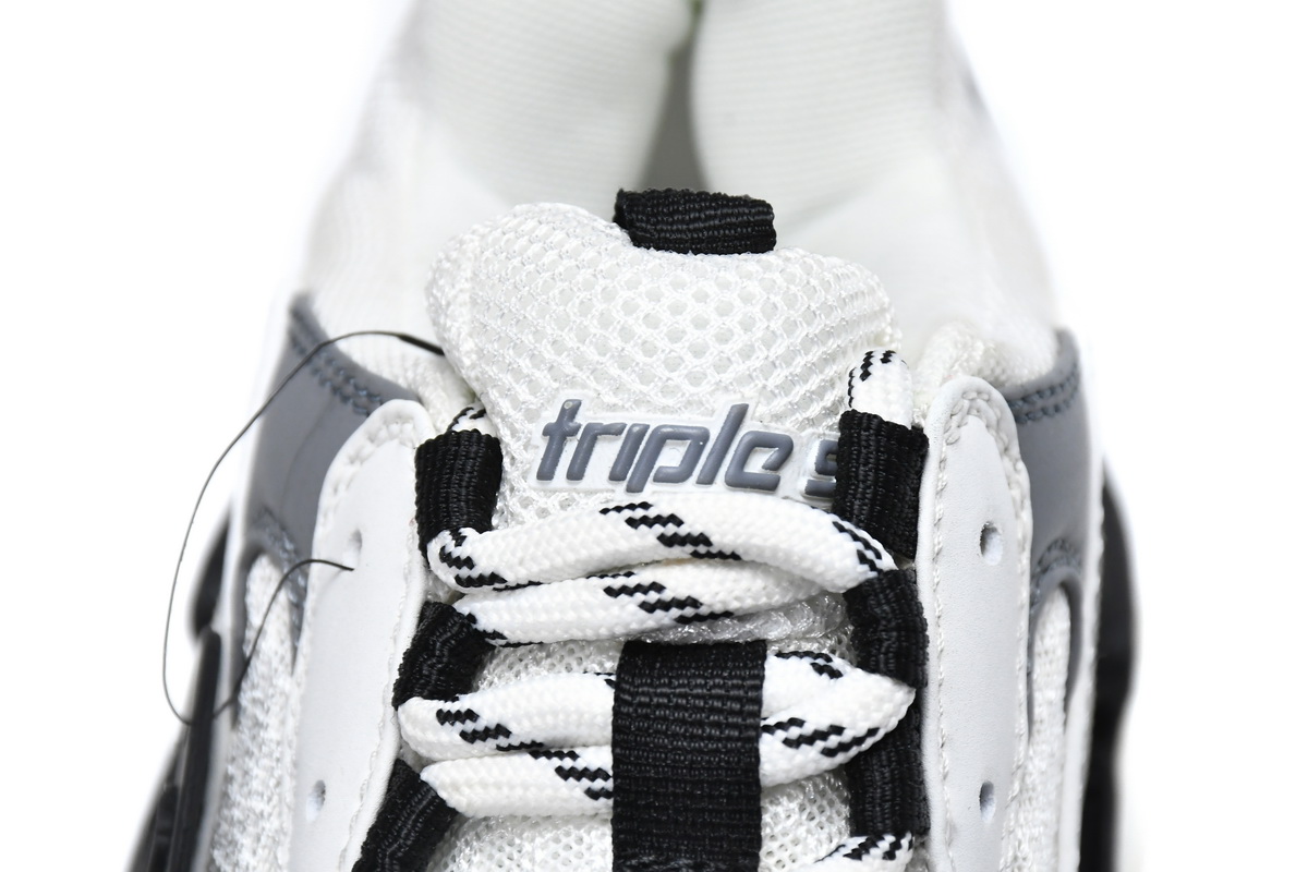 Balenciaga Triple S White Grey 536737 W09O1 9089