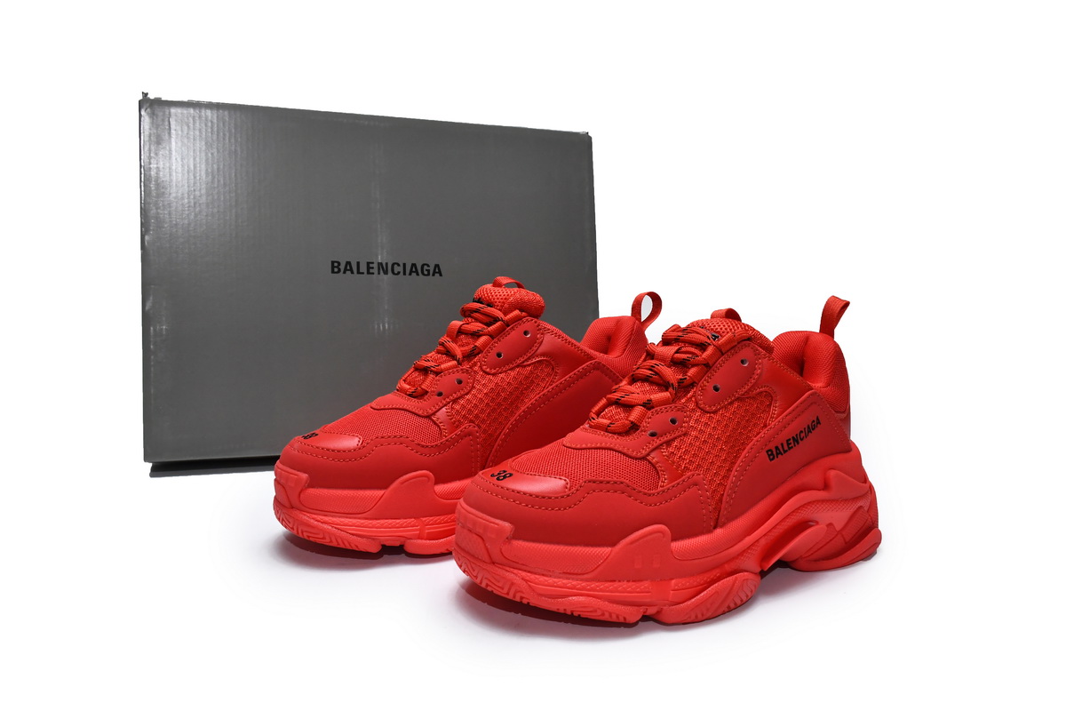 Balenciaga Triple S Dark Red 536737 W2FA1 9012