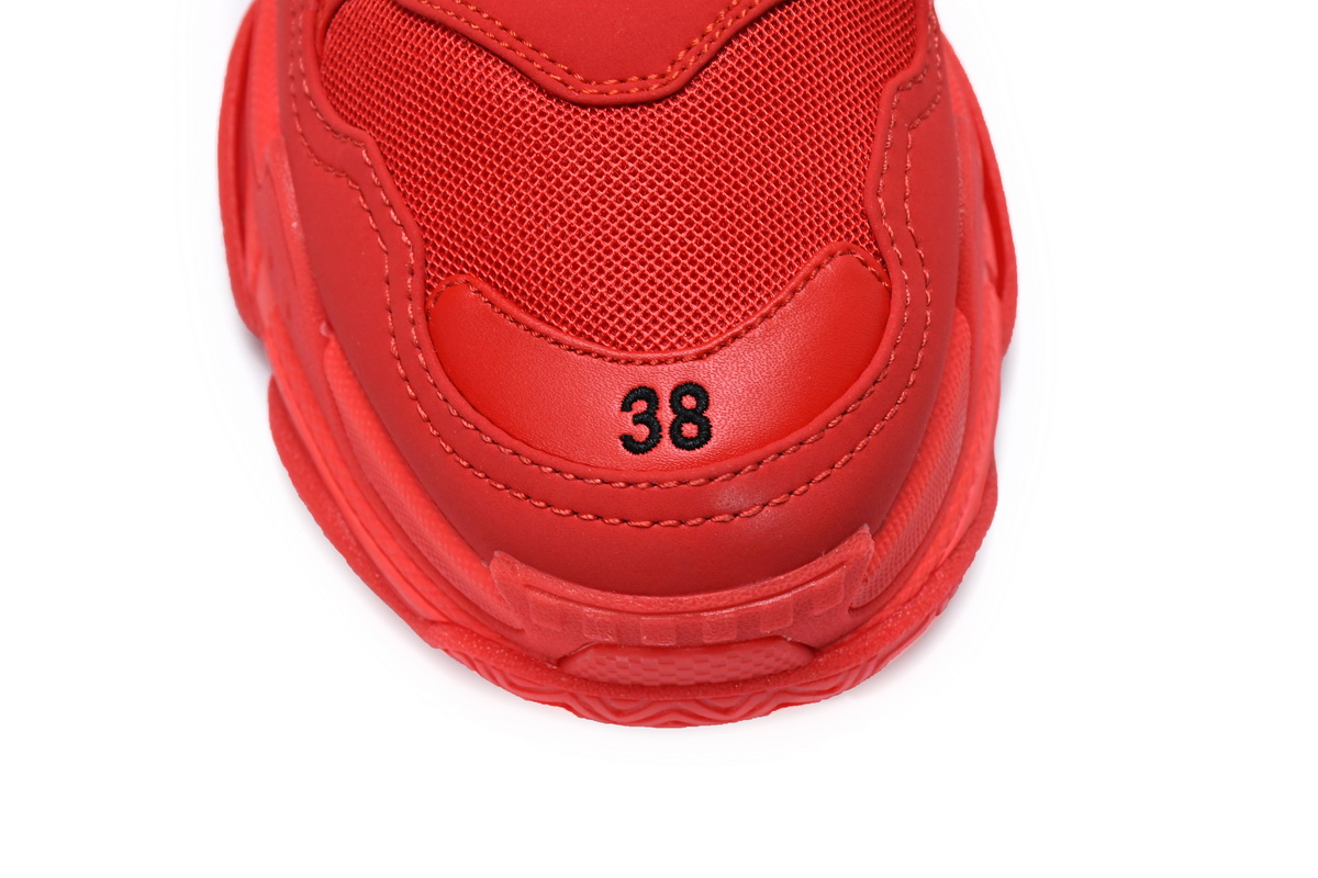 Balenciaga Triple S Dark Red 536737 W2FA1 9012