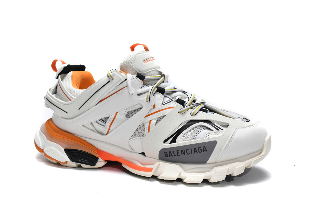 Balenciaga Track White Orange Black 542436 W1GB1 9059