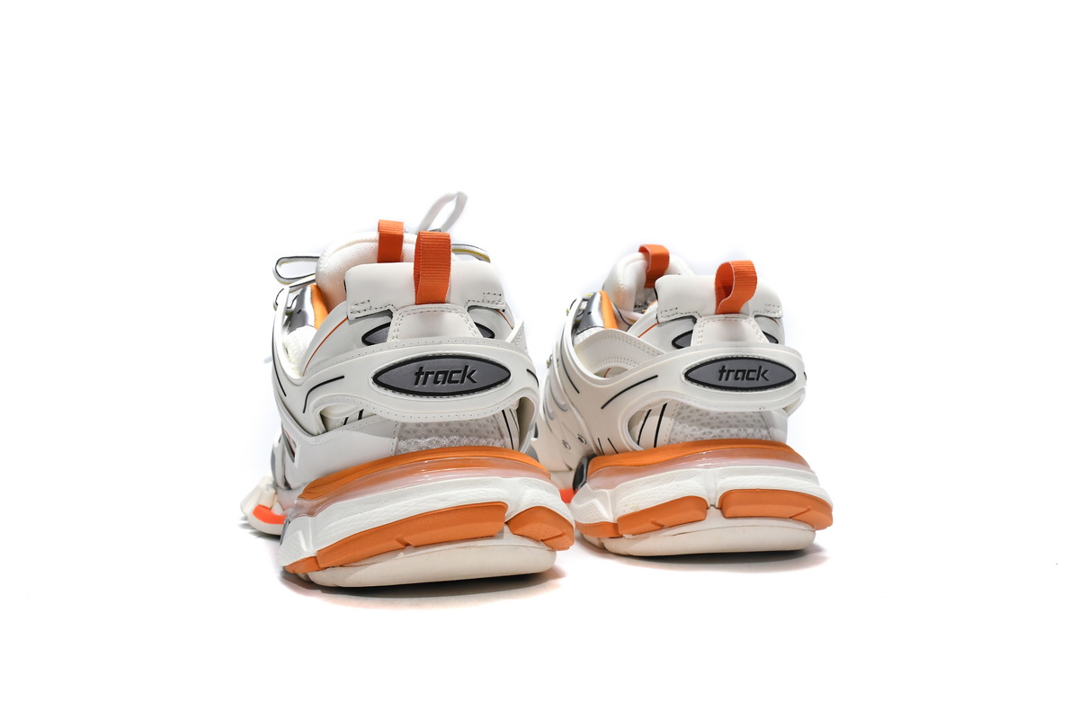 Balenciaga Track White Orange Black 542436 W1GB1 9059