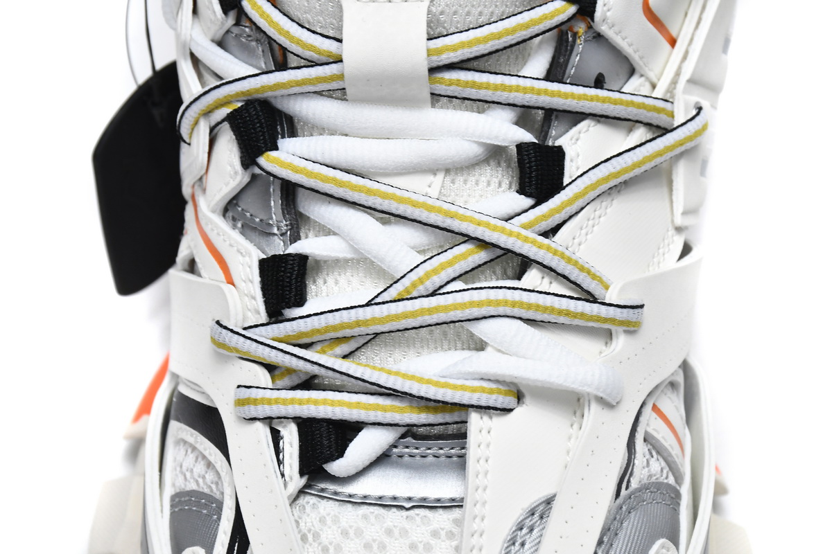 Balenciaga Track White Orange Black 542436 W1GB1 9059