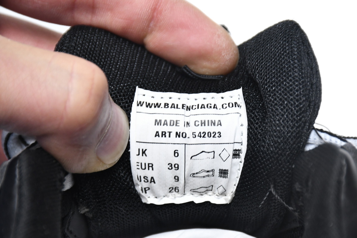 Balenciaga Track Black White 542023 W1HB 1912