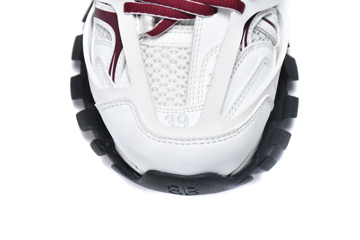 Balenciaga Track White Claret Red 542436 W1JH 1915