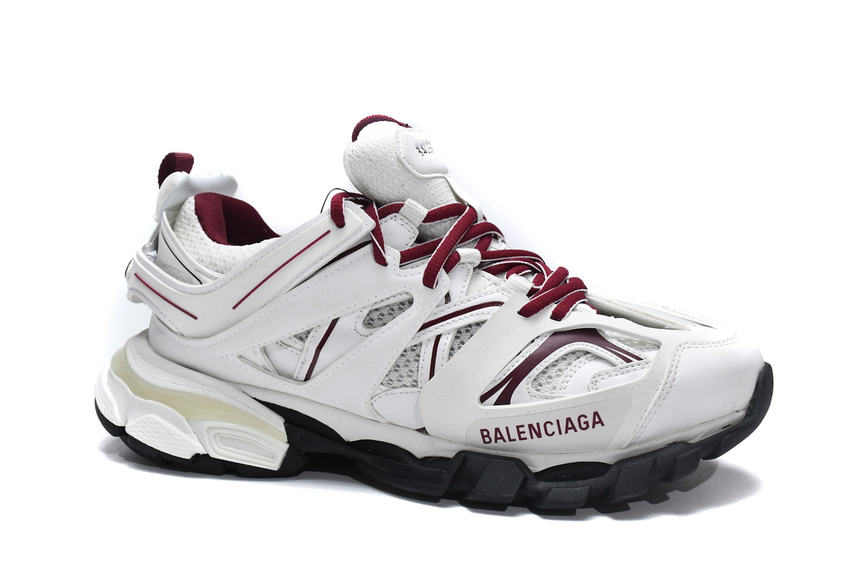 Balenciaga Track White Claret Red 542436 W1JH 1915