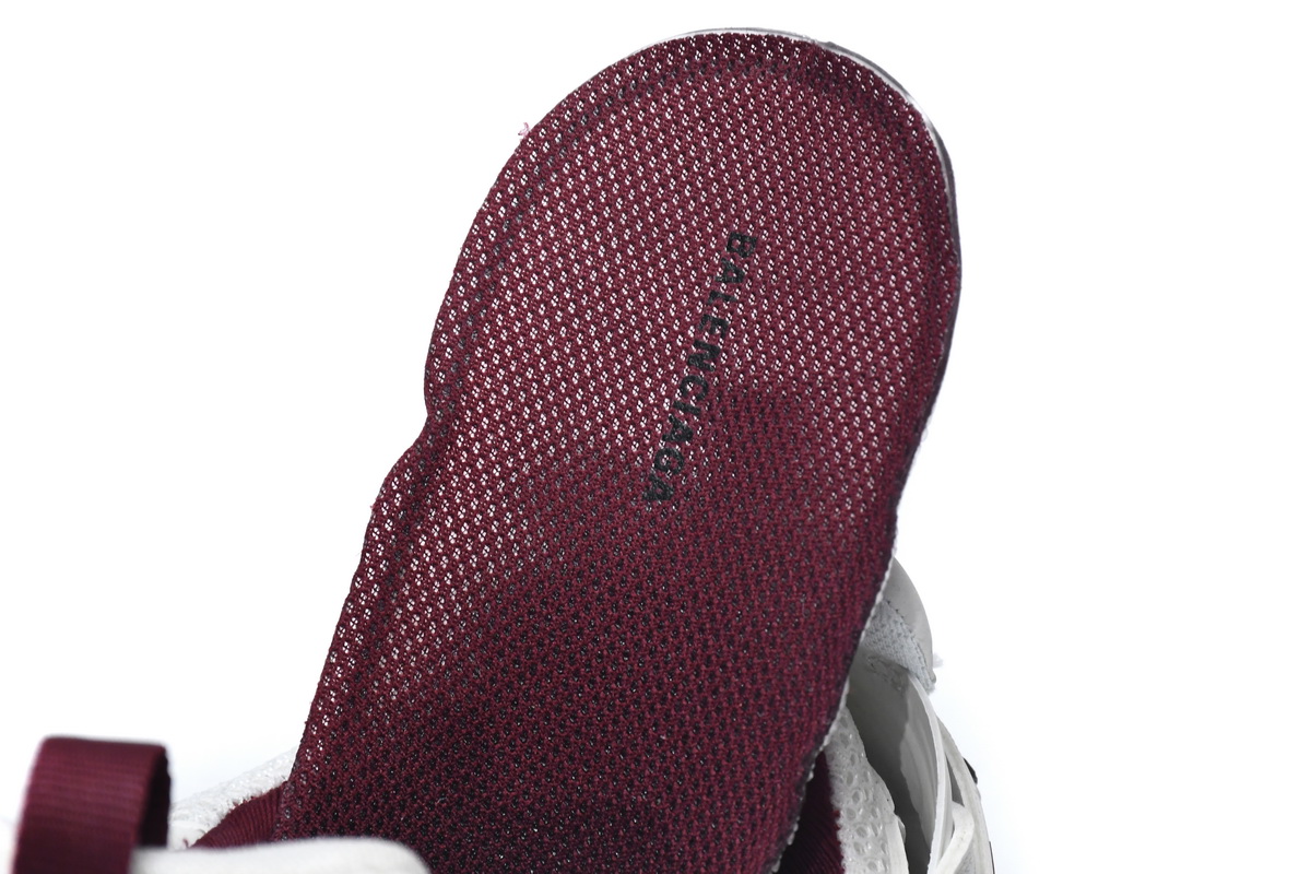 Balenciaga Track White Claret Red 542436 W1JH 1915